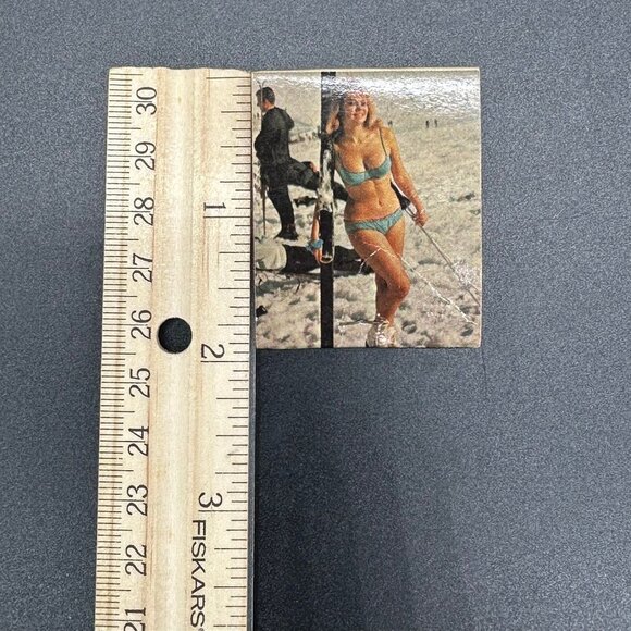 Vintage Matchbook Cover Pinup Girl Bens Adult Book Store Bikini Skier 1960s - Picture 8 of 8